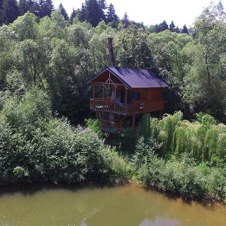 Cuibul Vulturilor - Casuta In Copac Villa Moisei Dış mekan fotoğraf